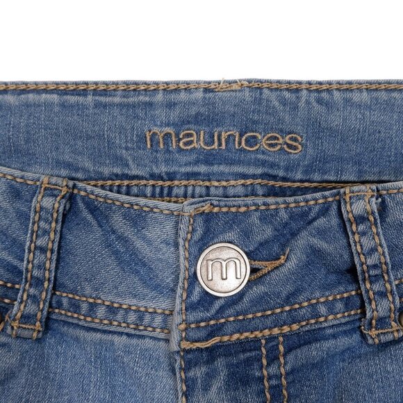 Maurices Jegging Size S-R Womens Lighter Weight Blue Stretch Measure 28 x 29.5 - Picture 8 of 8